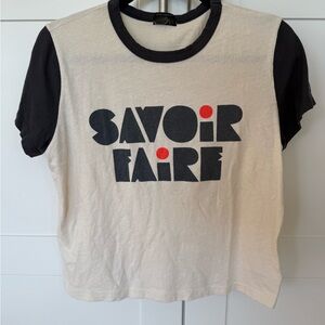 Mother Denim | Savoir Faire Graphic T-Shirt